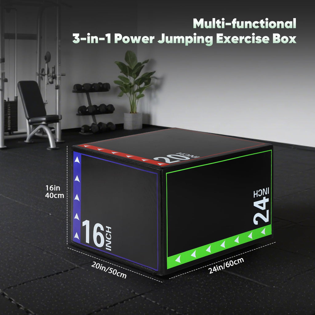 3-in-1 Plyometric Box Set Q30563