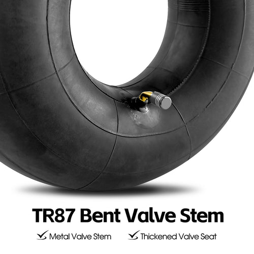 15x6.00-6" Inner Tube with TR87 Bent Valve Stem 2 Pack A5416