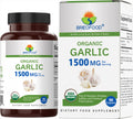 Organic Garlic 1500mg 90 Vegetarian Tablets A461