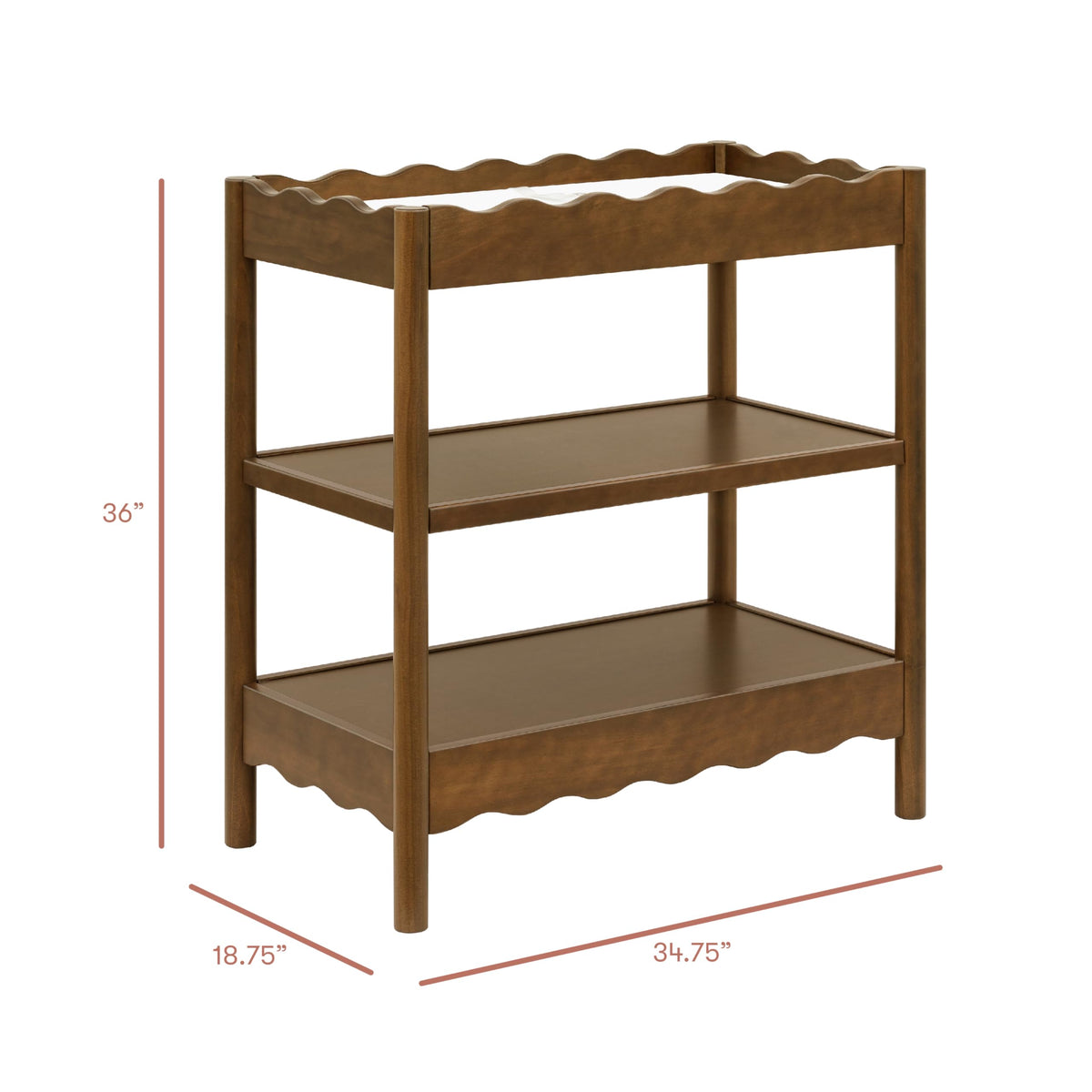Changing Table in Natural Walnut H99623