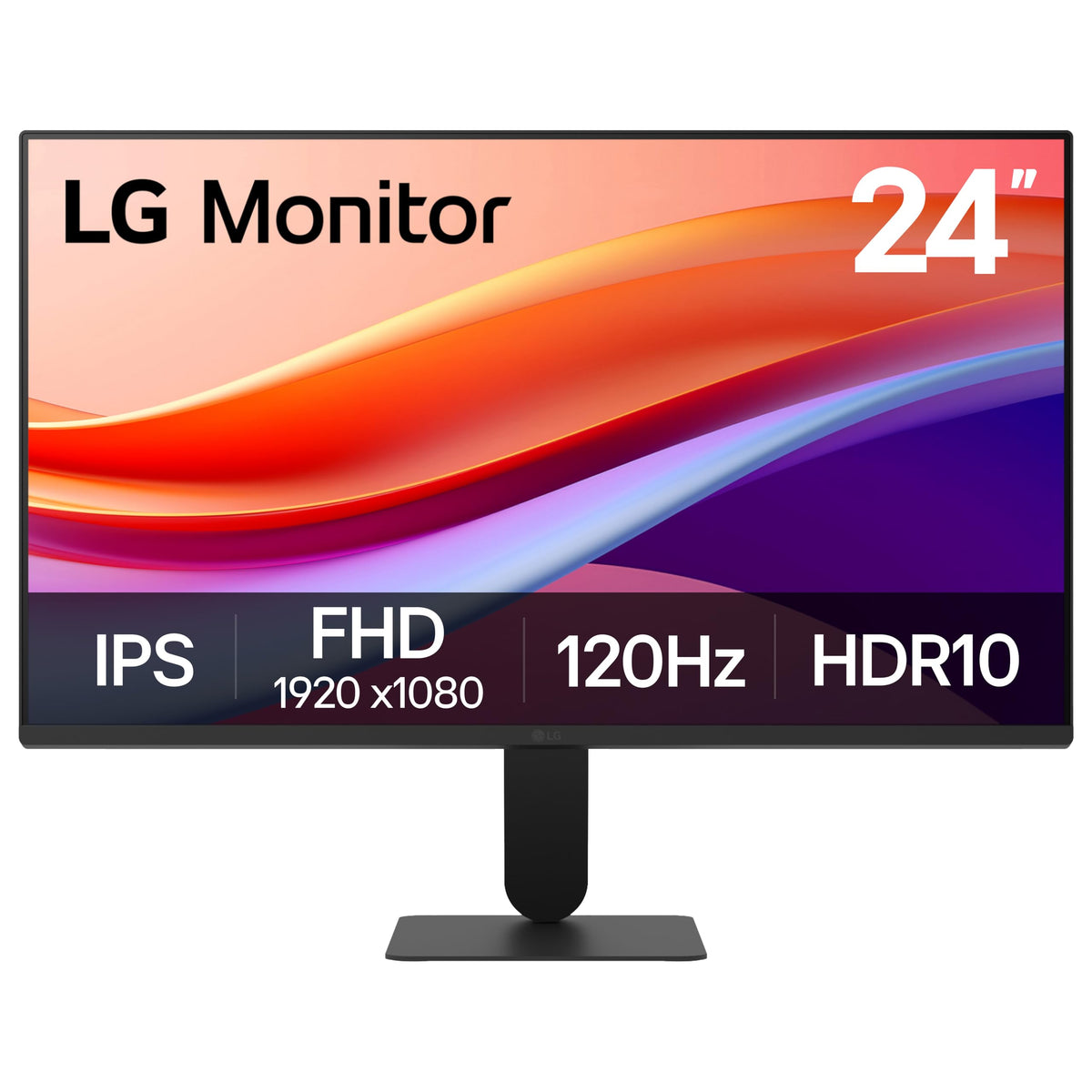 24-inch Full HD IPS Computer Monitor, 120Hz, HDR10, Black J357