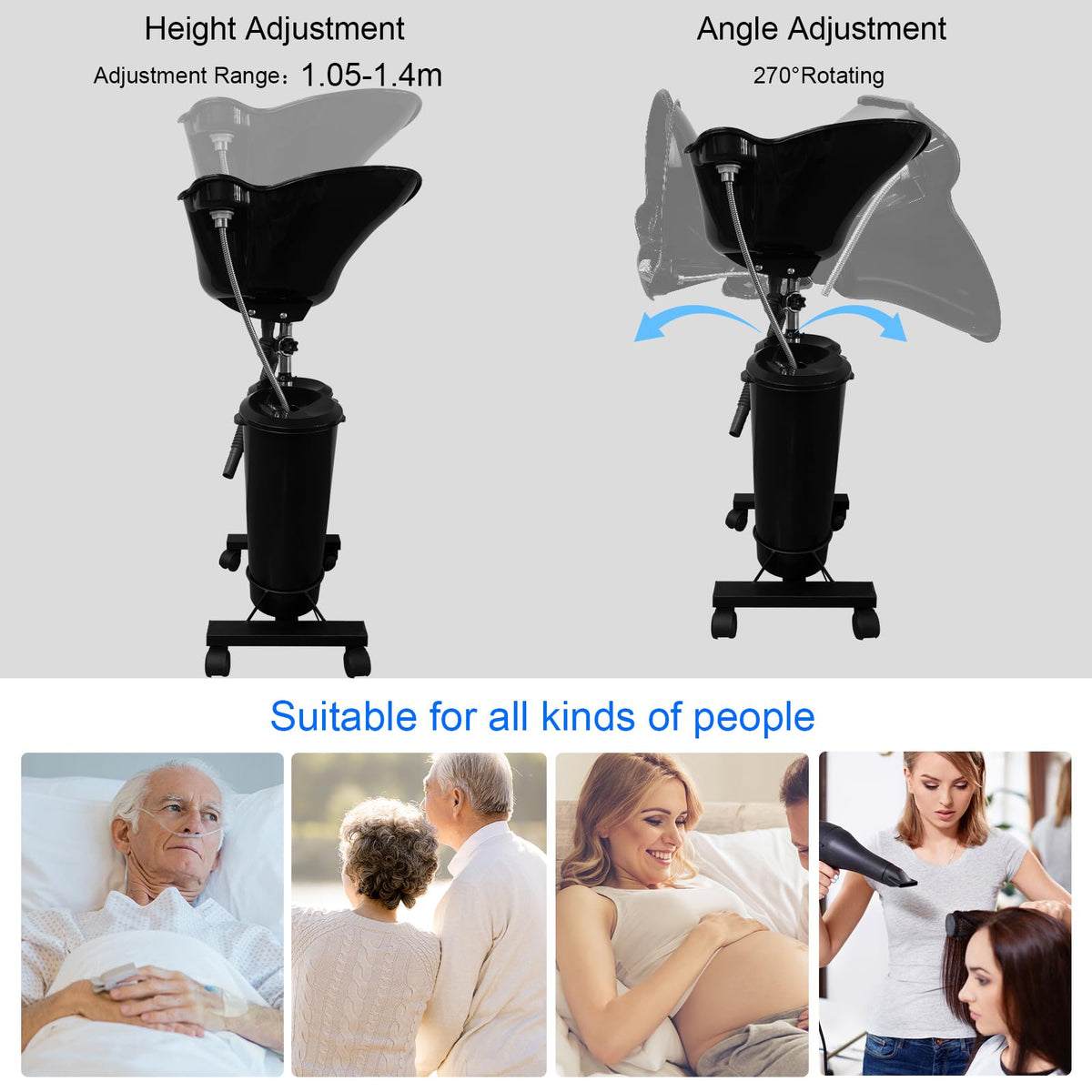 Portable Shampoo Bowl K738