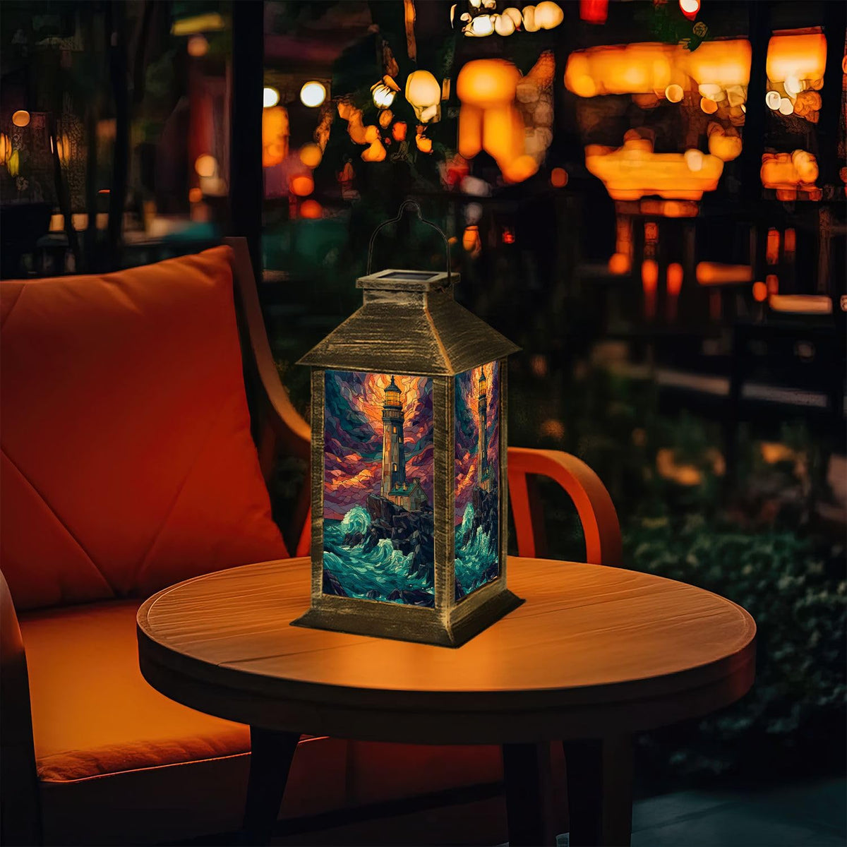 Solar Powered Waterproof Outdoor Hanging Lantern N7804