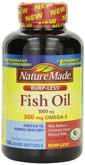 Fish Oil 1000 Mg 300 mg Omega-3 150 Liquid Softgels Pack of 3 B23607