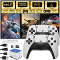 4K HDMI Retro Gaming Console with 64GB TF Card and 2.4G Wireless Controllers W15892