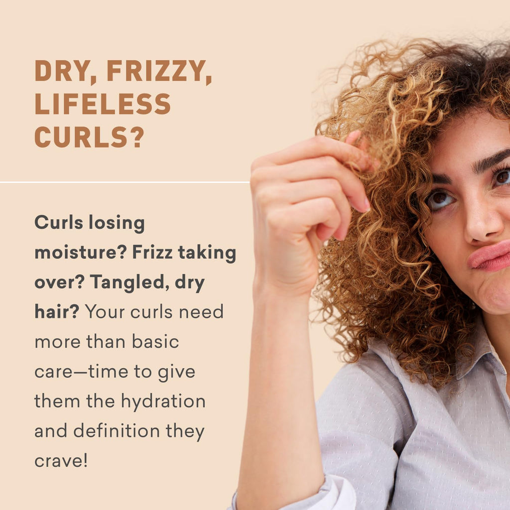 Sulfate-Free Hydrating Curl Enhancing Shampoo and Conditioner Set 16 oz A912113