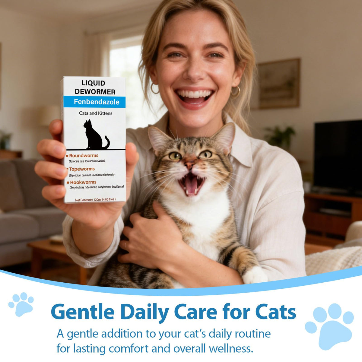 Liquid Dewormer for Cats & Kittens 4.06 oz N818