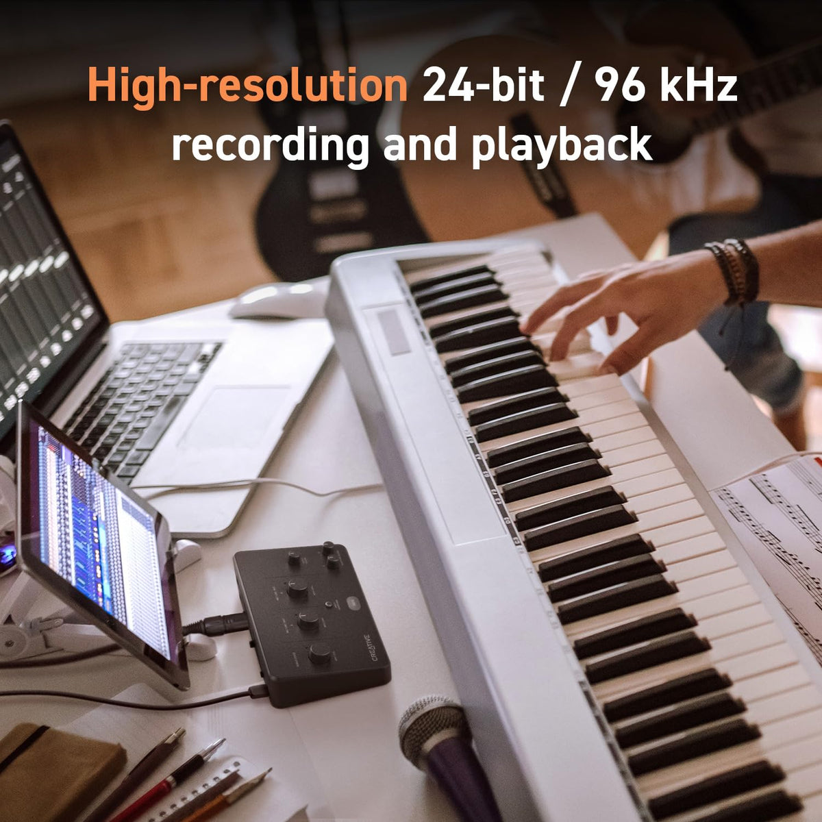 USB Audio Interface with Direct Monitoring D715
