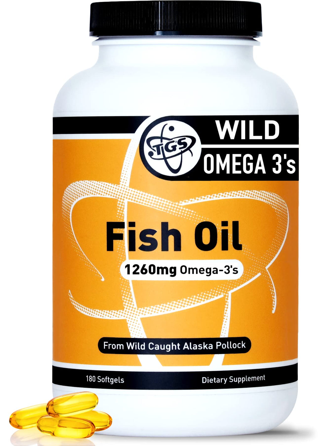 Omega 3 Fish Oil 1260mg 180 Capsules S605985