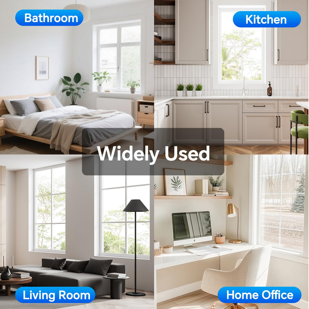 White Reversible Airflow Window Fan with Remote X943481