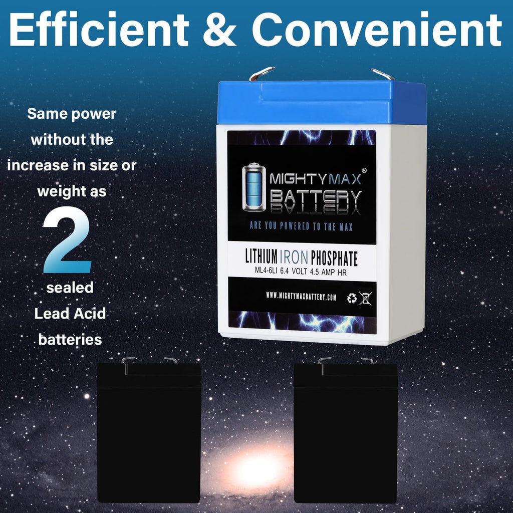 6V 4.5AH Lithium Replacement Battery H716351
