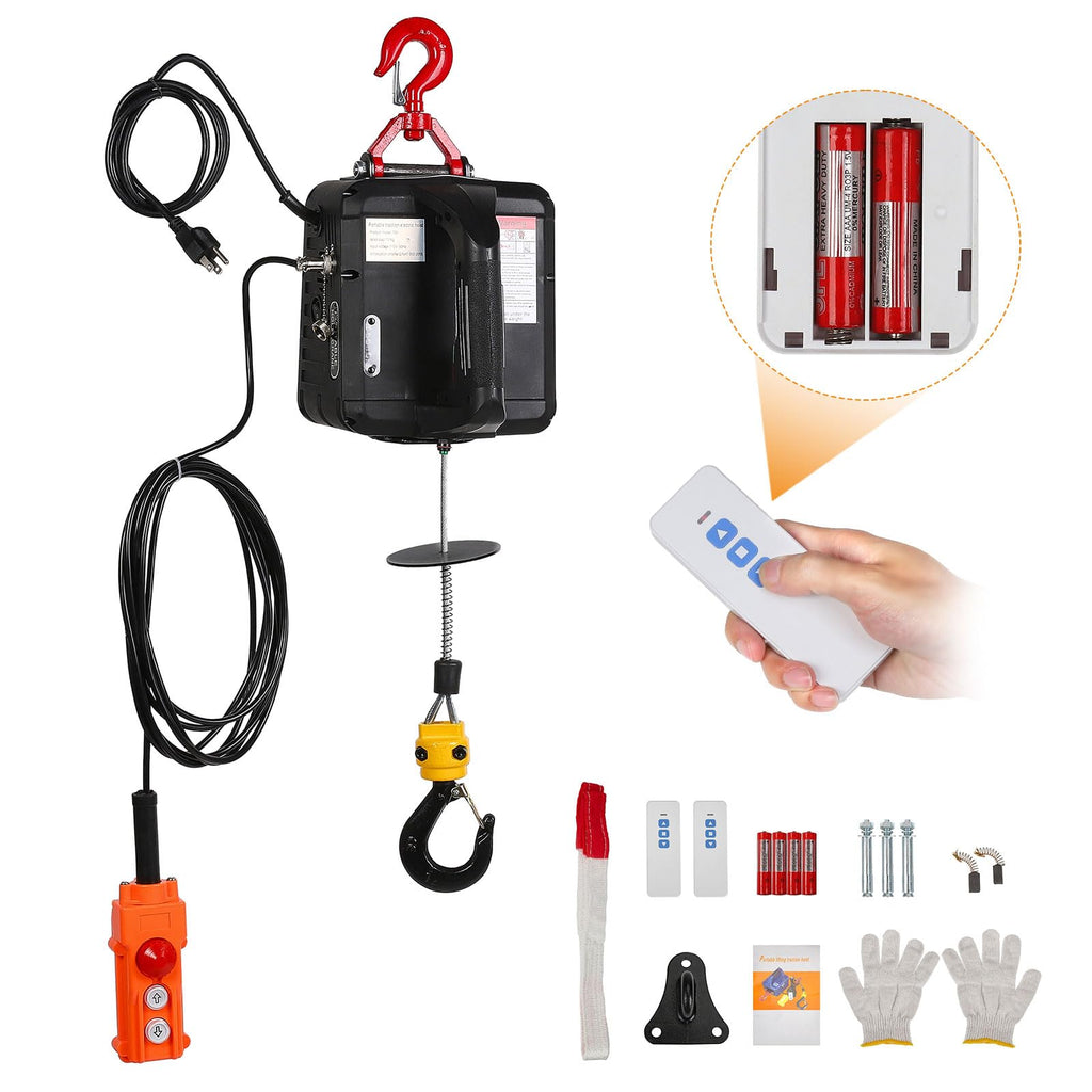 3-in-1 Portable Electric Hoist C3924