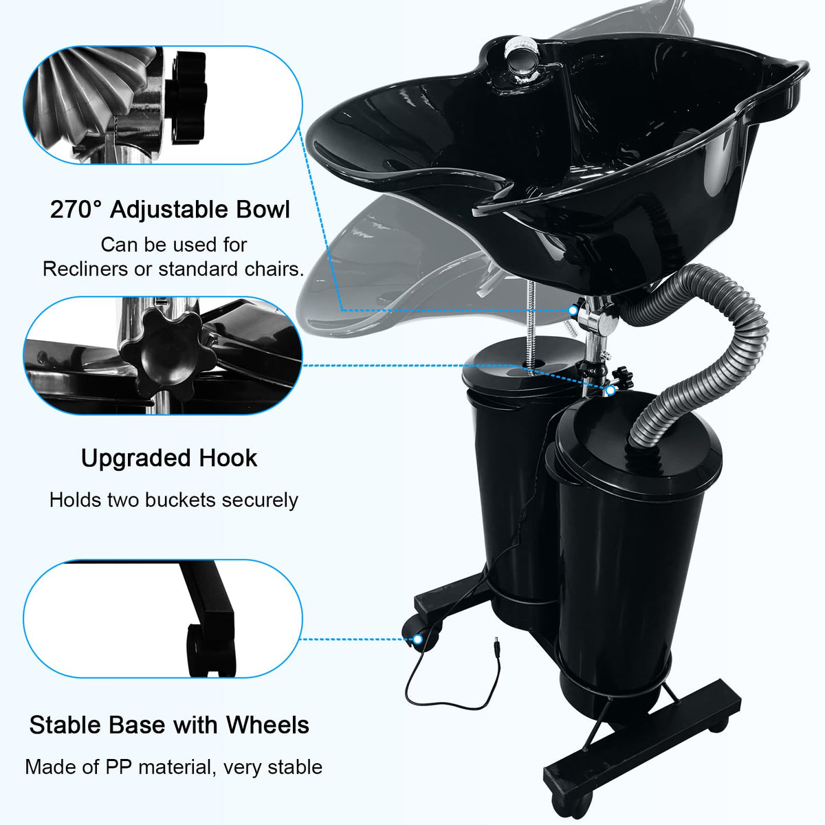 Portable Shampoo Bowl K738