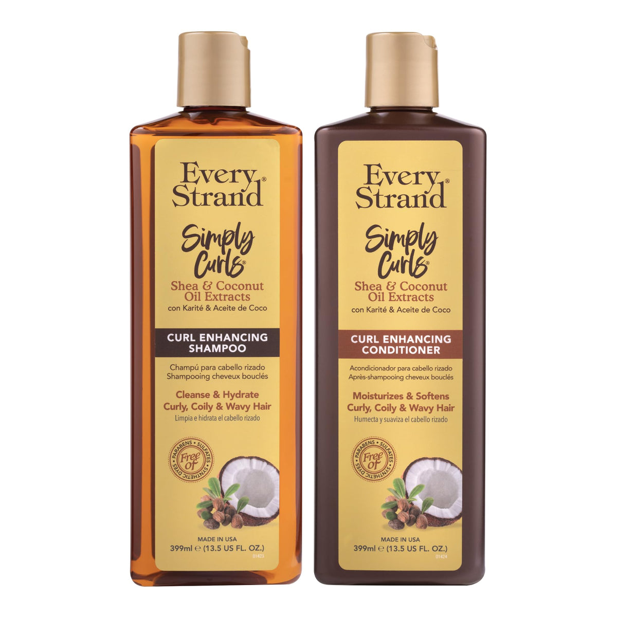 Sulfate Free Curl Enhancing Shampoo and Conditioner Set 13.5 oz Z1302