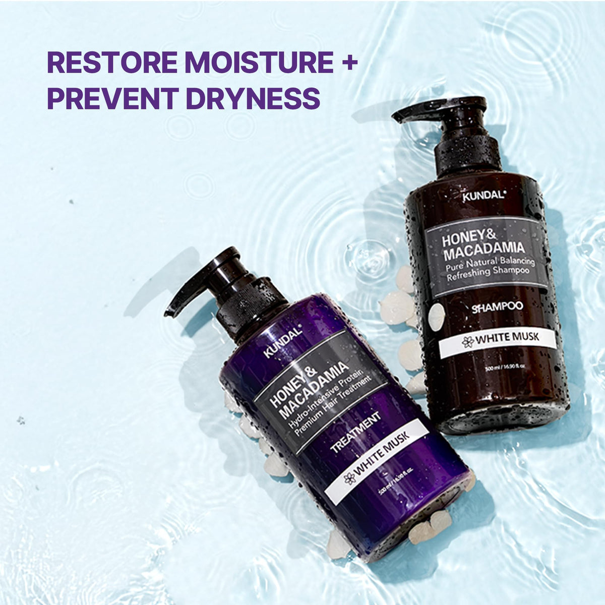 Honey & Macadamia Shampoo & Conditioner Set O156405