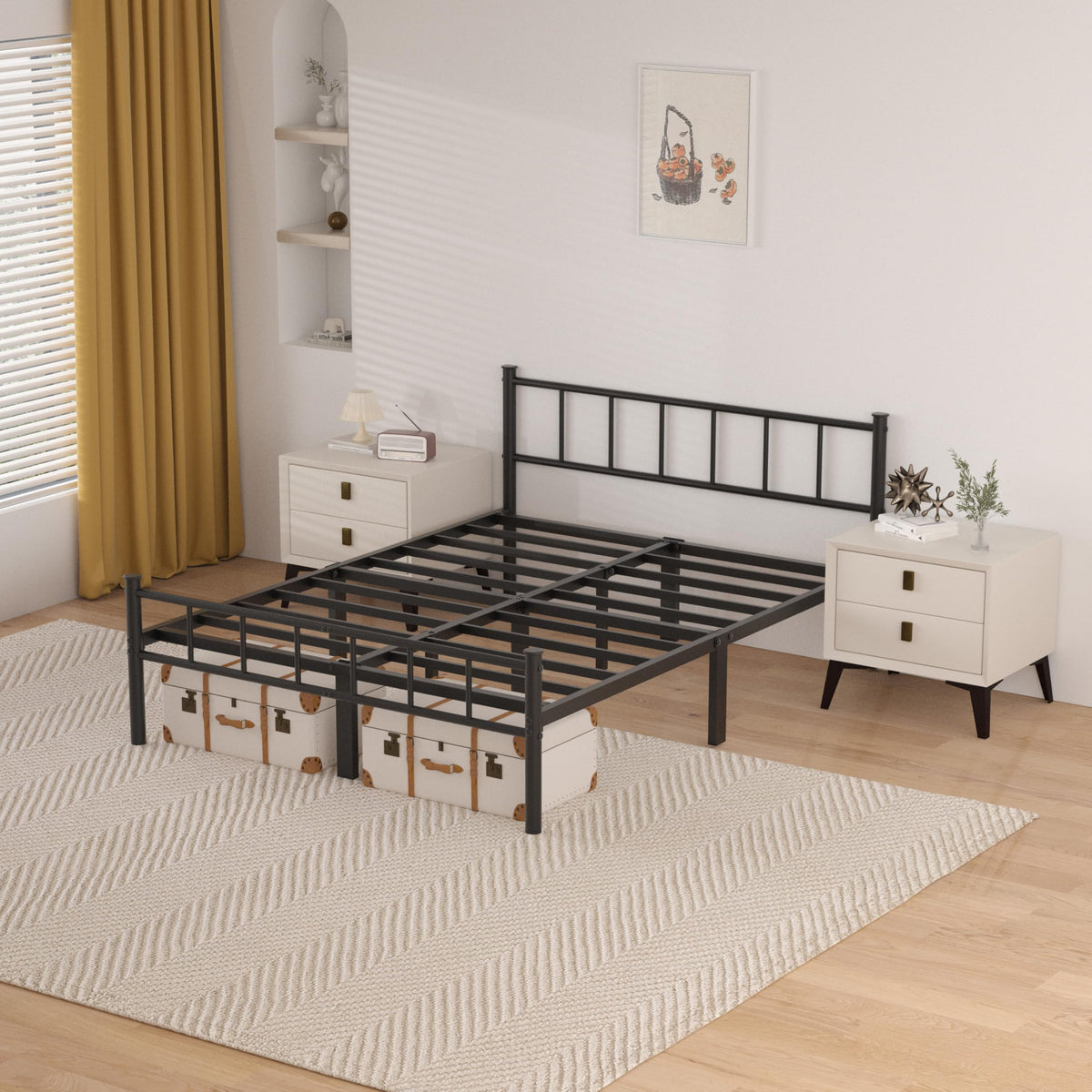 Full Bed Frame with Headboard Q294808