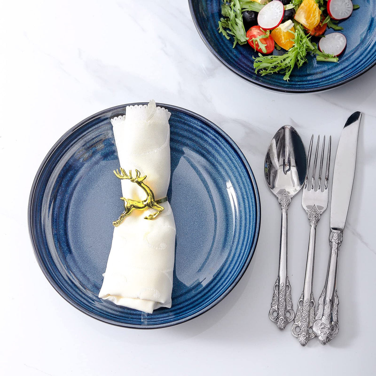 32 Oz Ceramic Serving Bowls Set of 4 P632