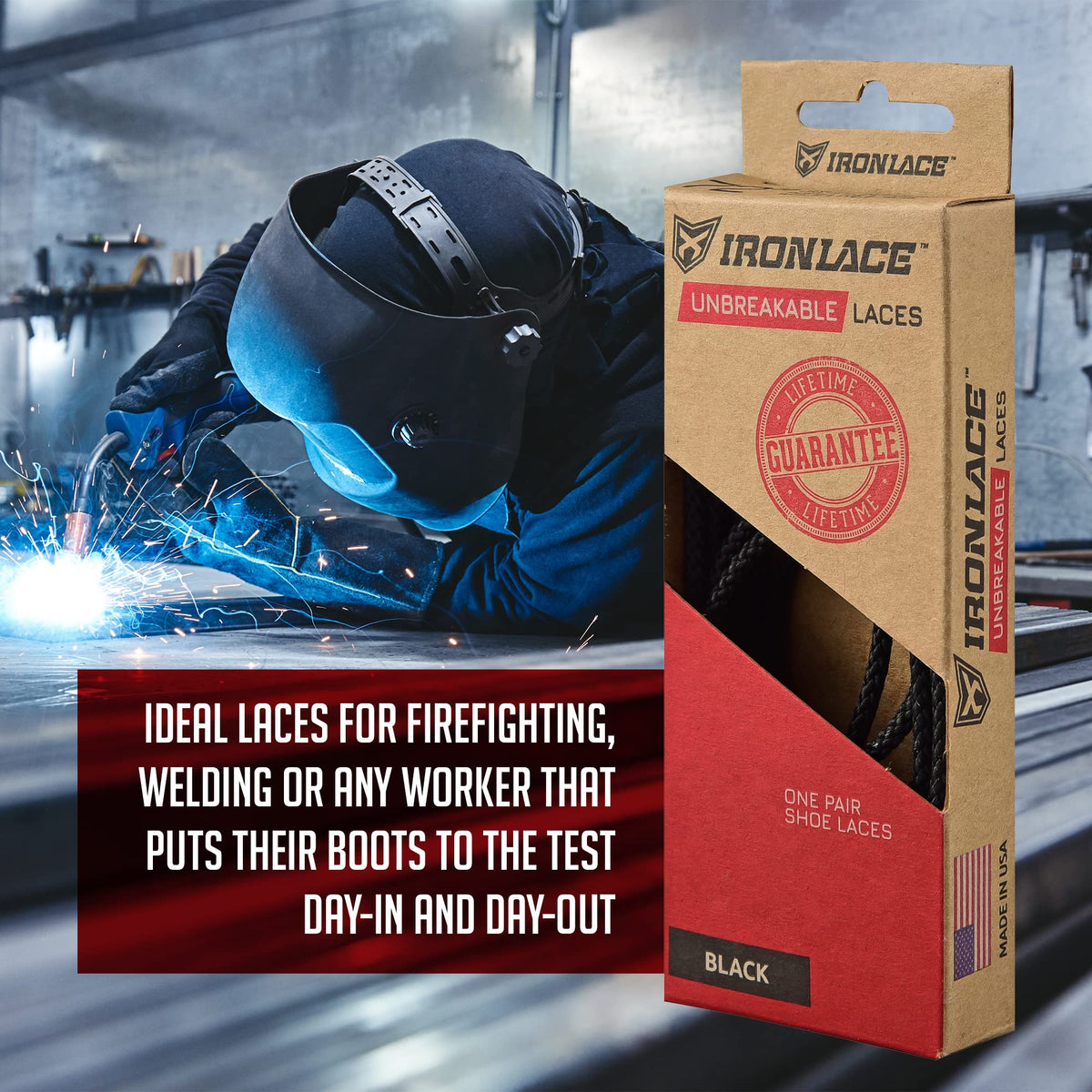 Waterproof Fire Resistant Bootlaces H740