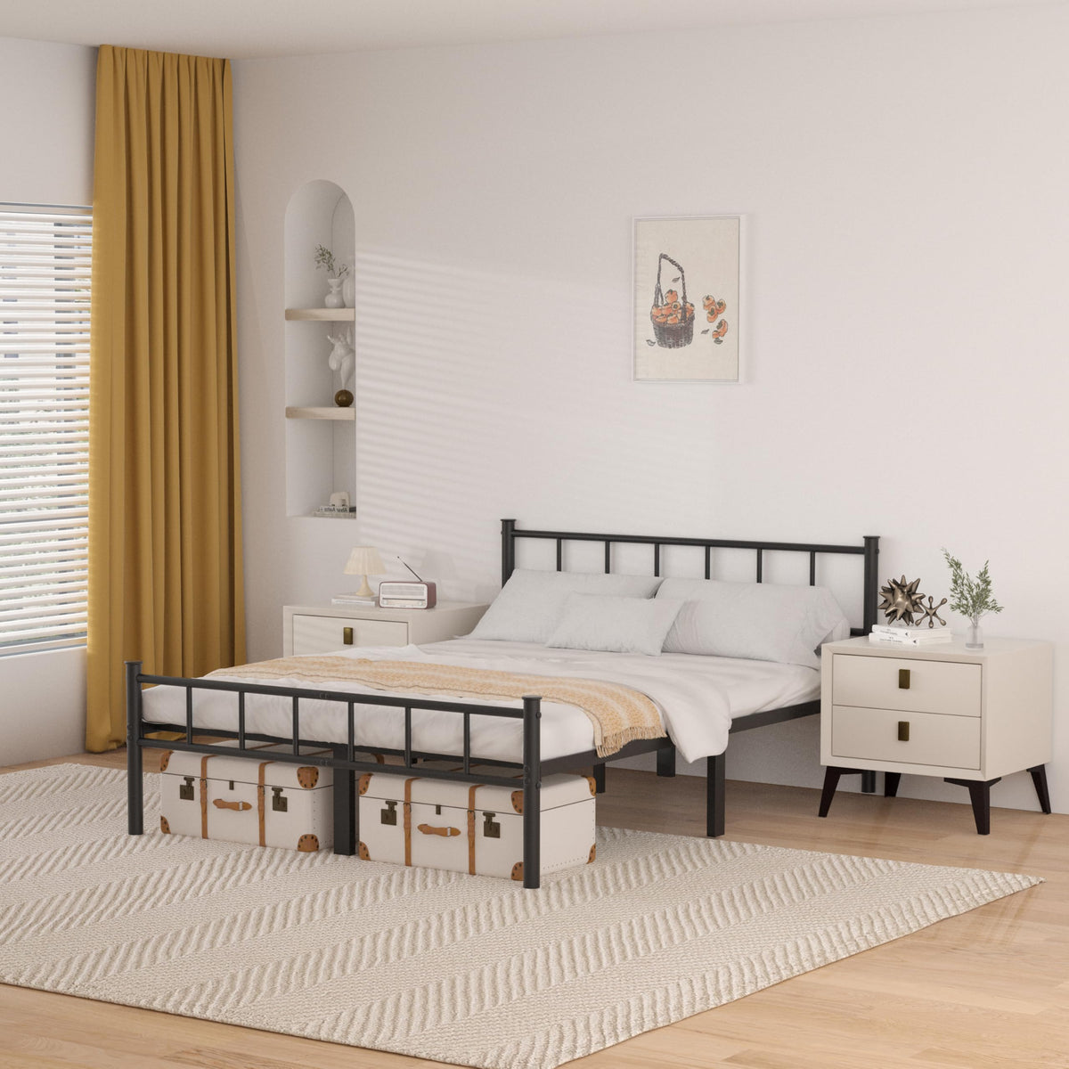 Full Bed Frame with Headboard Q294808