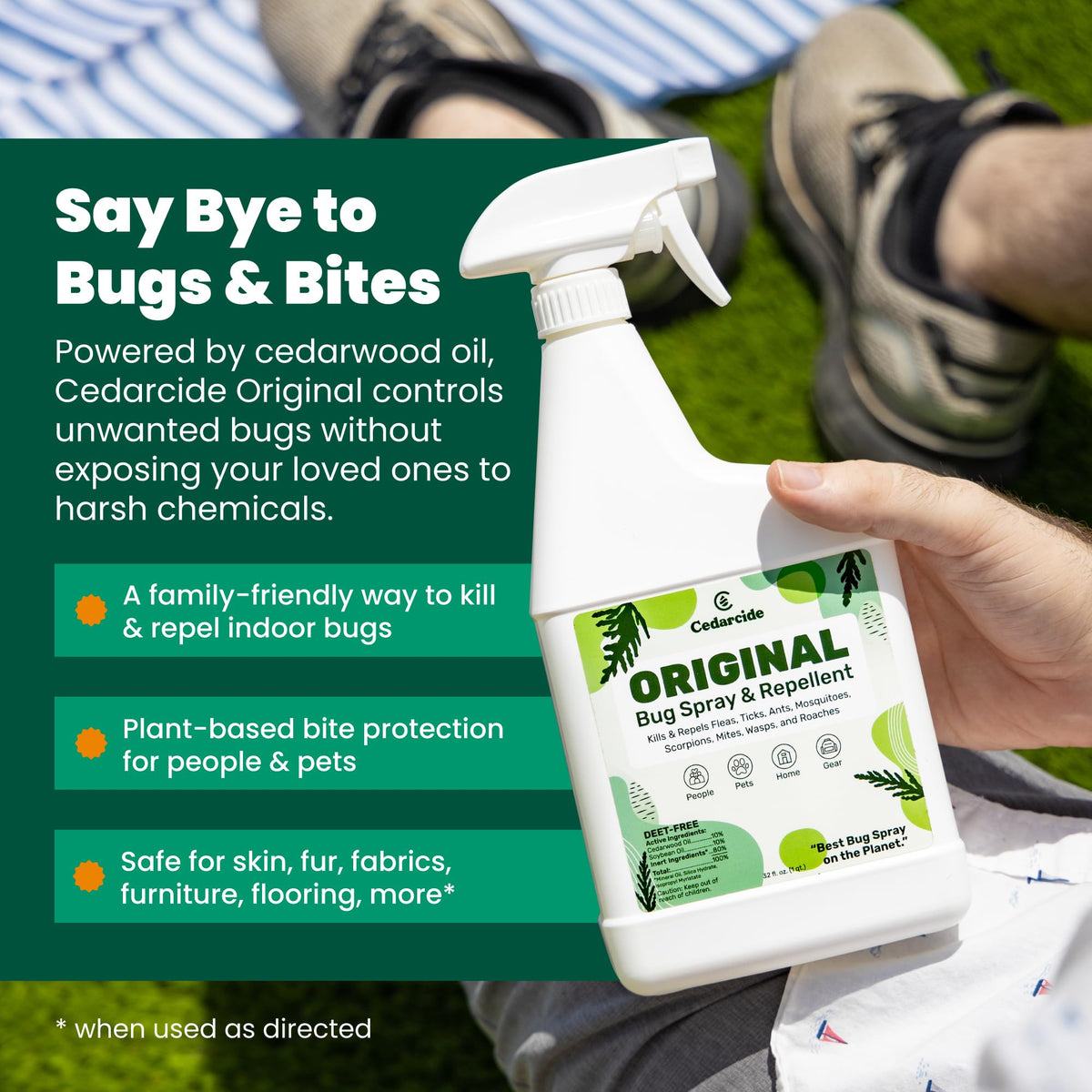 Cedar Oil Bug Spray K549