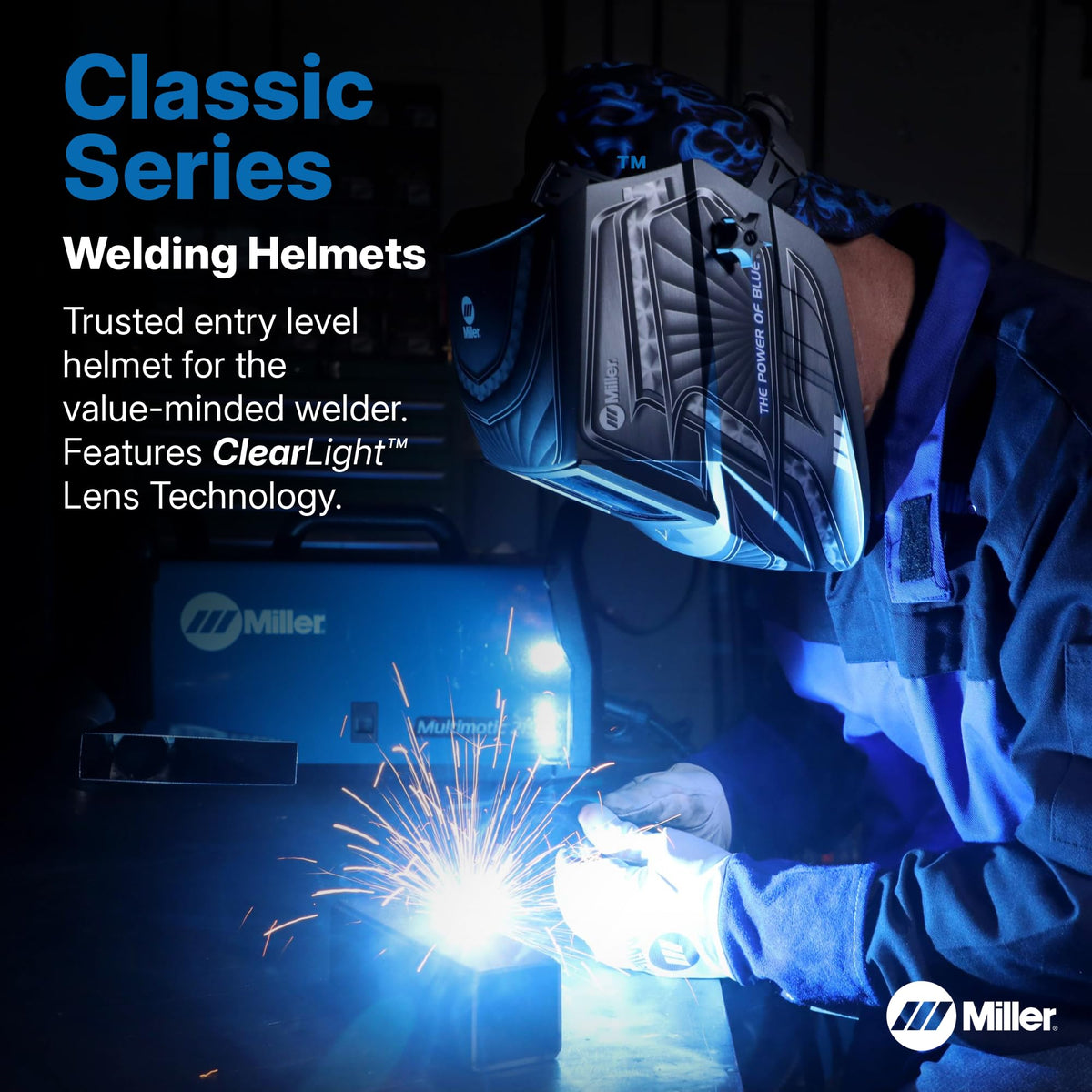 Welding Helmet Shade 8-13 Black N3884