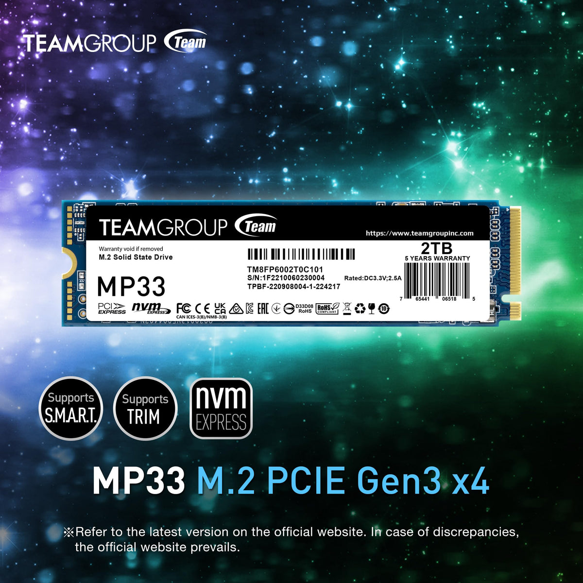 512GB NVMe PCIe Gen3x4 M.2 2280 Internal SSD C6167
