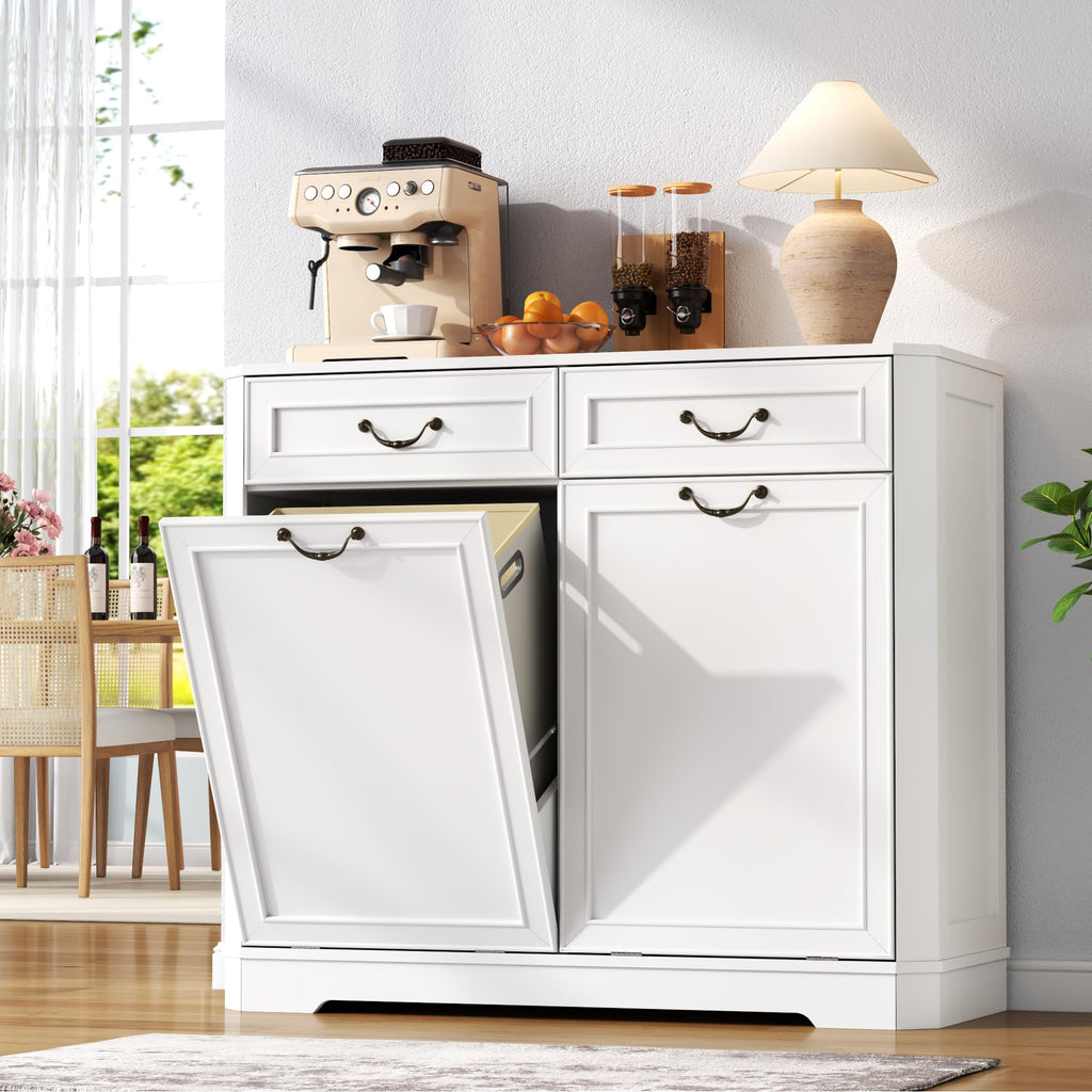 Double Tilt Out Laundry Hamper Cabinet L233057
