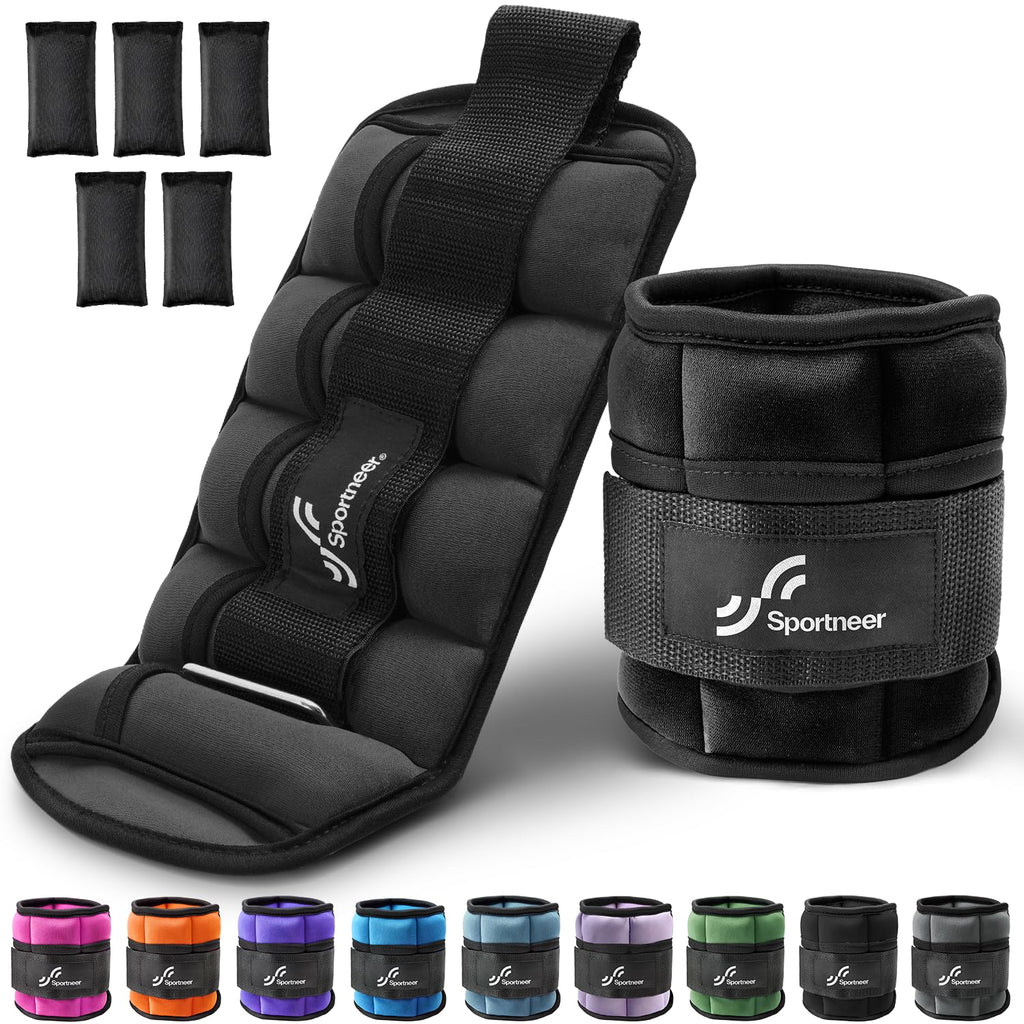 Adjustable Ankle Weights 2-7 lb per Pair A5845