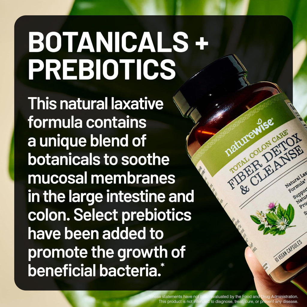 Herbal Laxative Fiber Cleanse 60 Capsules U41468