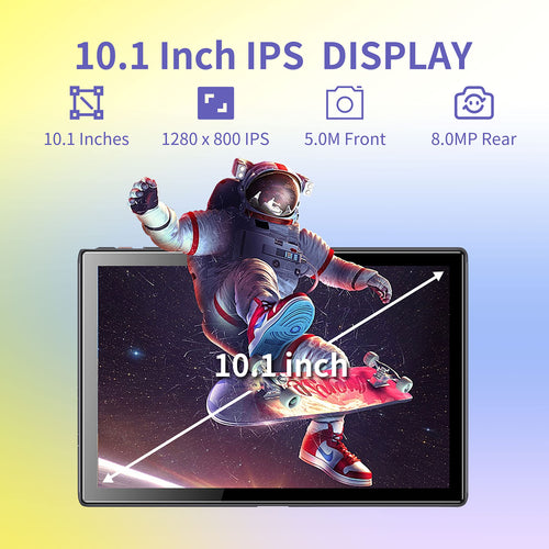 10.1 Inch Android 13 Tablet with Case O489
