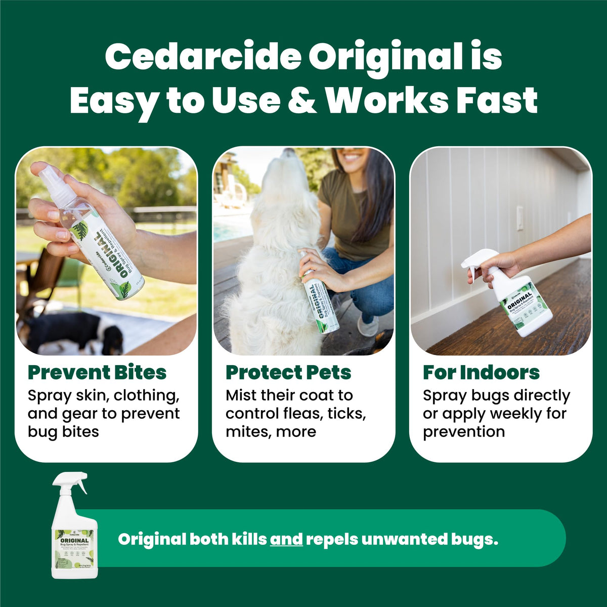 Cedar Oil Bug Spray K549