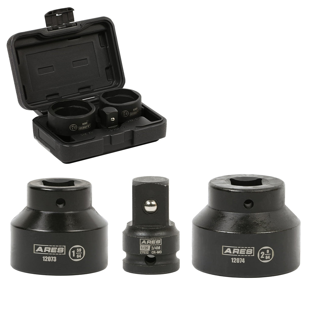 3-Piece Ball Joint Socket Set 3/4-Inch Drive W633347