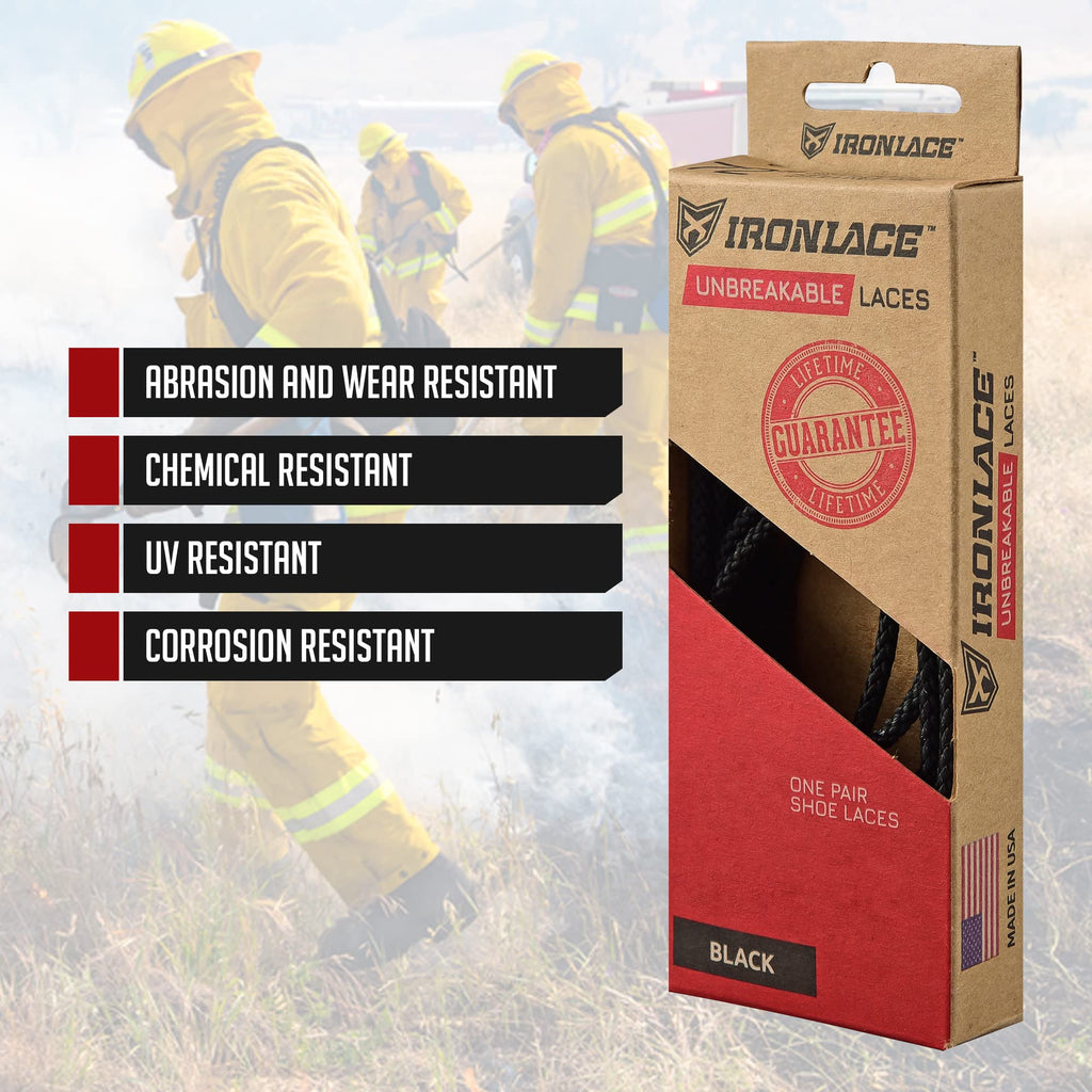 Waterproof Fire Resistant Bootlaces H740