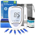 Blood Sugar Testing Kit with 100 Strips & 100 Lancets J46614