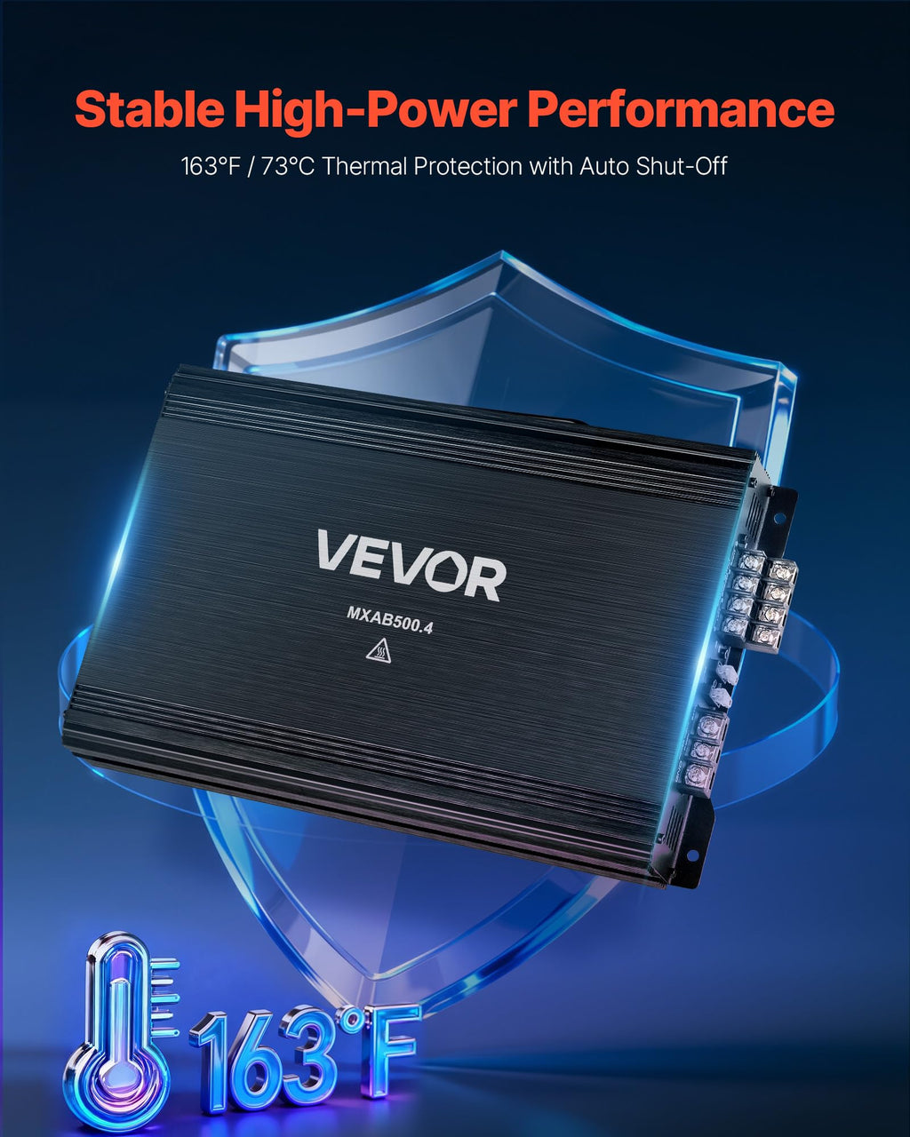 4 Channel Bridgeable Class A/B Car Audio Amplifier Q77367