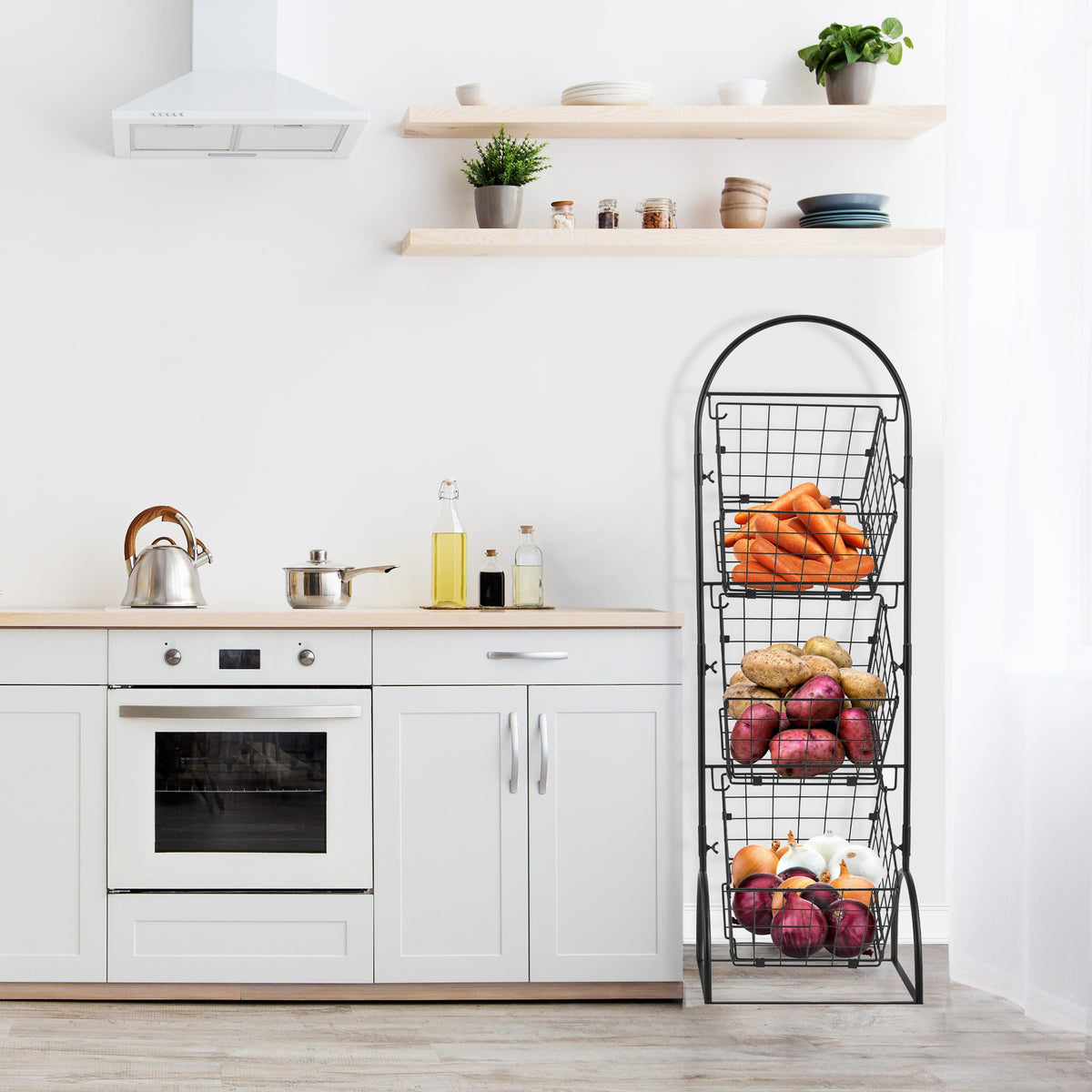 3 Tier Basket Stand W33894