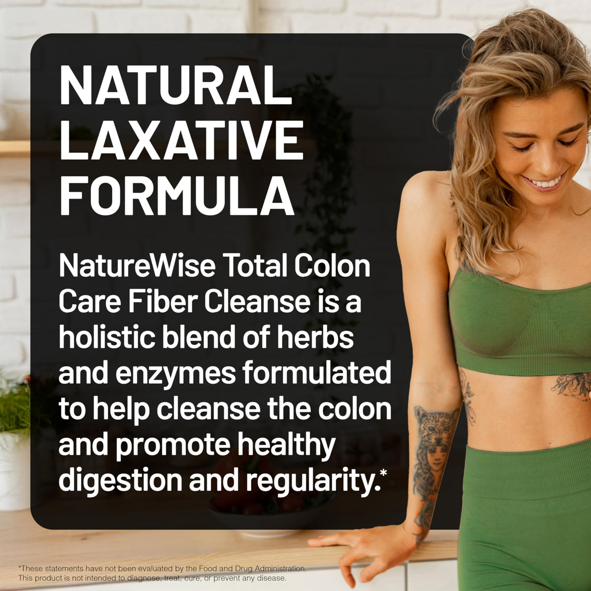 Herbal Laxative Fiber Cleanse 60 Capsules U41468