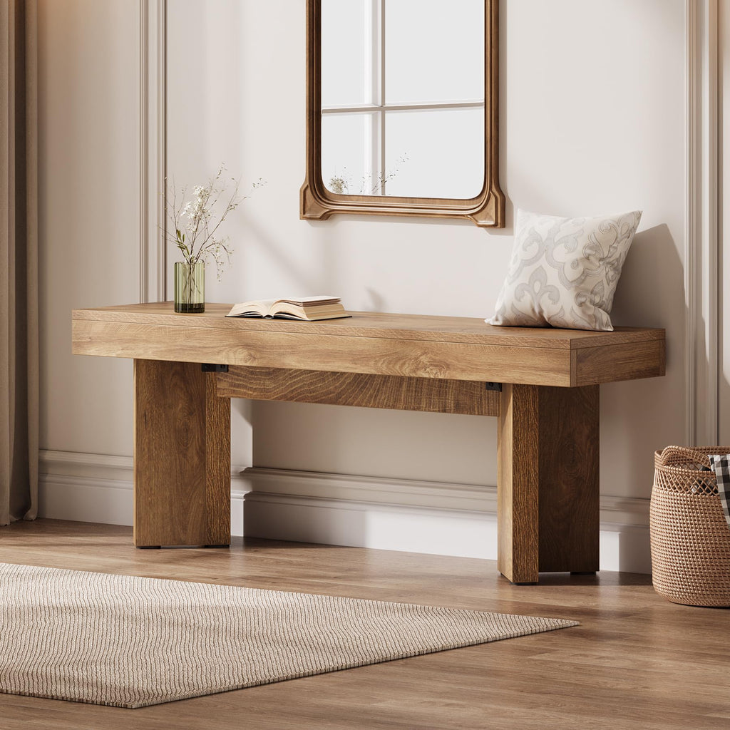 47" Wooden Bench I16749