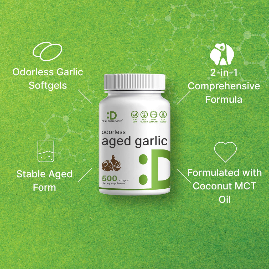 Aged Garlic Extract 500 Softgels N602096